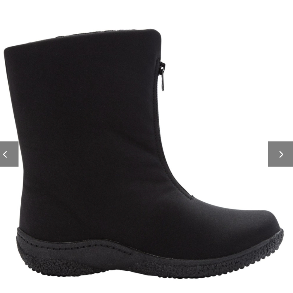 NWT Propet Women’s Madi Mid Zip Boots Black
